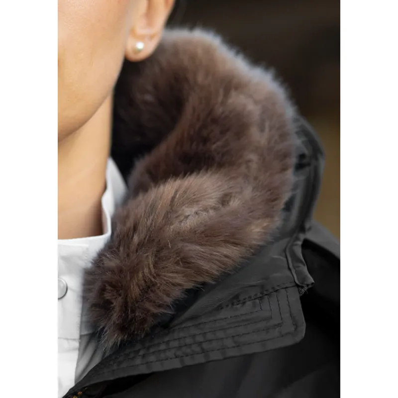 Mark Todd Deluxe Long Padded Coat - Black-5