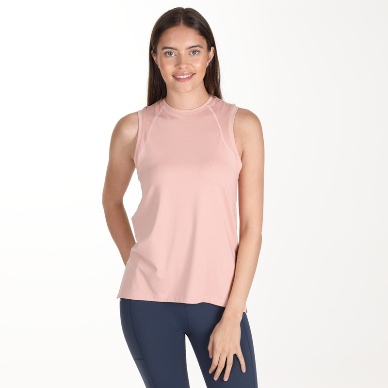 Aubrion Flow Vest - Rose-2