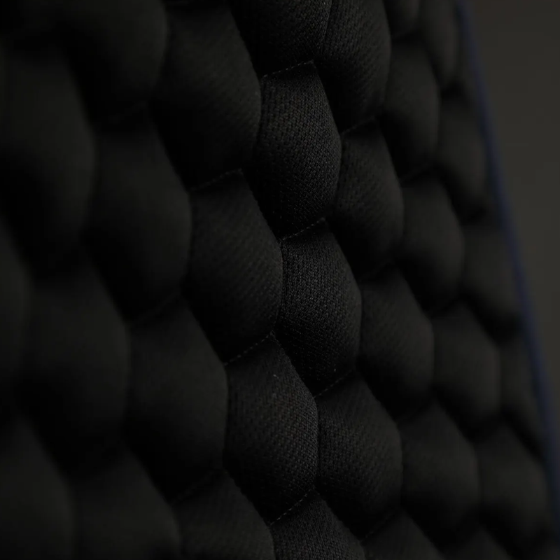 Shires Arma 3D Mesh Saddlecloth - Black-1