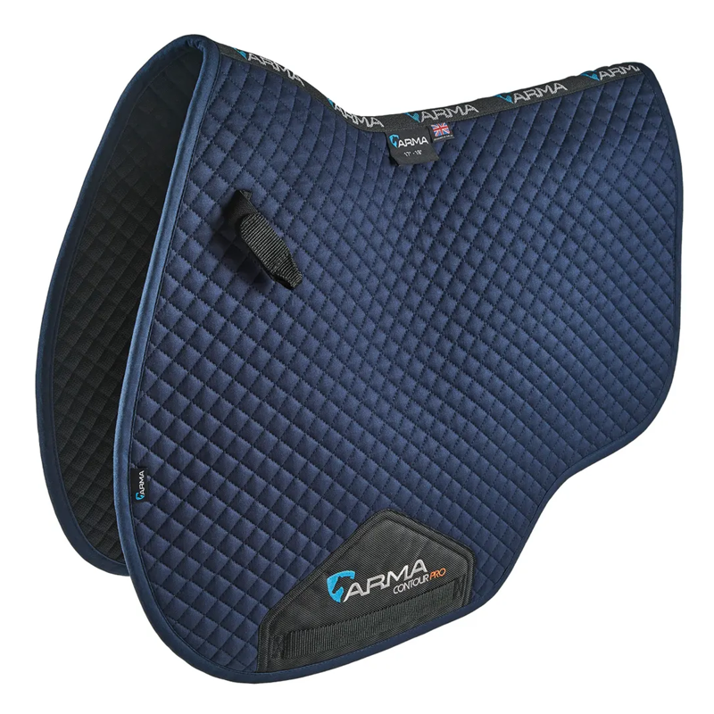 Shires ARMA Euro Cut Saddlecloth - Navy