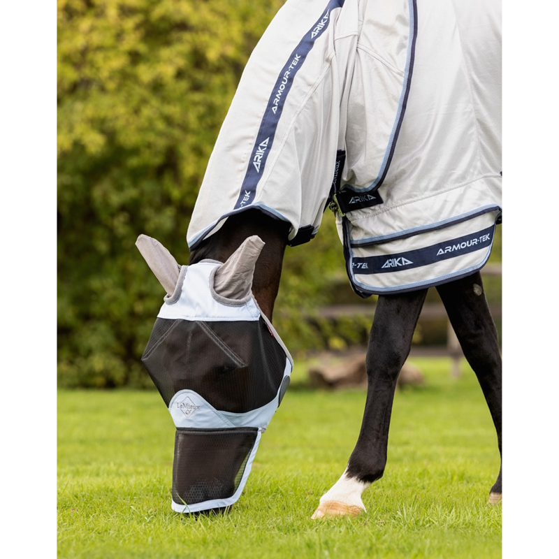 LeMieux Arika Armour-Tek Fly Rug - Silver-2