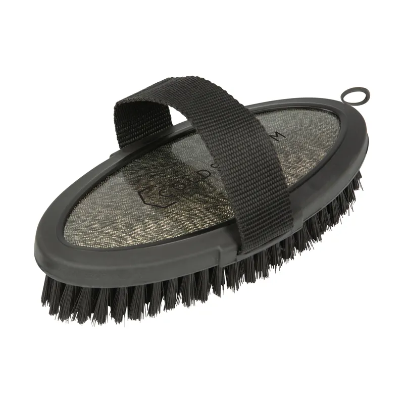 Coldstream Shine Body Brush - Black/Silver