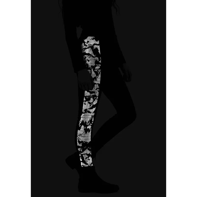 John Whitaker Sydney Riding Tights - Reflective Black Camo-4