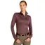 Ariat Women's Gridwork 1/4 Zip Base Layer - Huckleberry