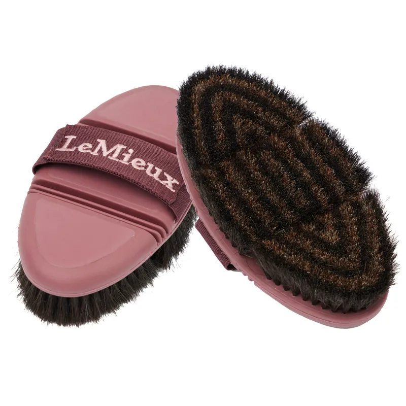 LeMieux Flexi Horse Hair Body Brush - Orchid