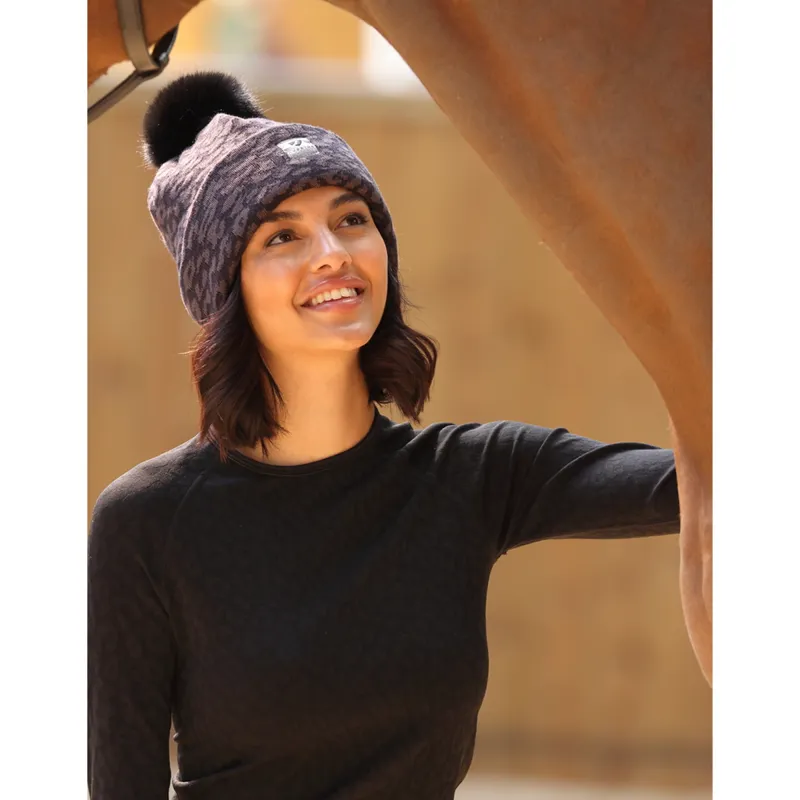 Aubrion Balance Seamless Top - Black-5