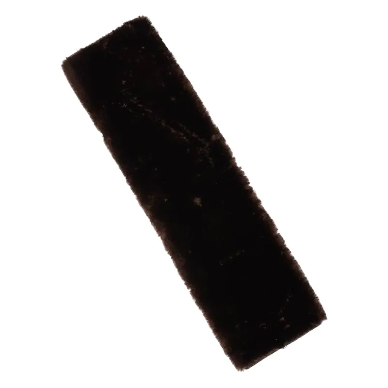 LeMieux Simuwool Dressage Slip On Girth Sleeve - Brown