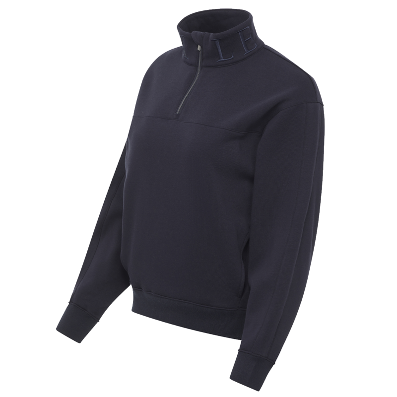 LeMieux Kali Quarter Zip Sweater - Navy-2