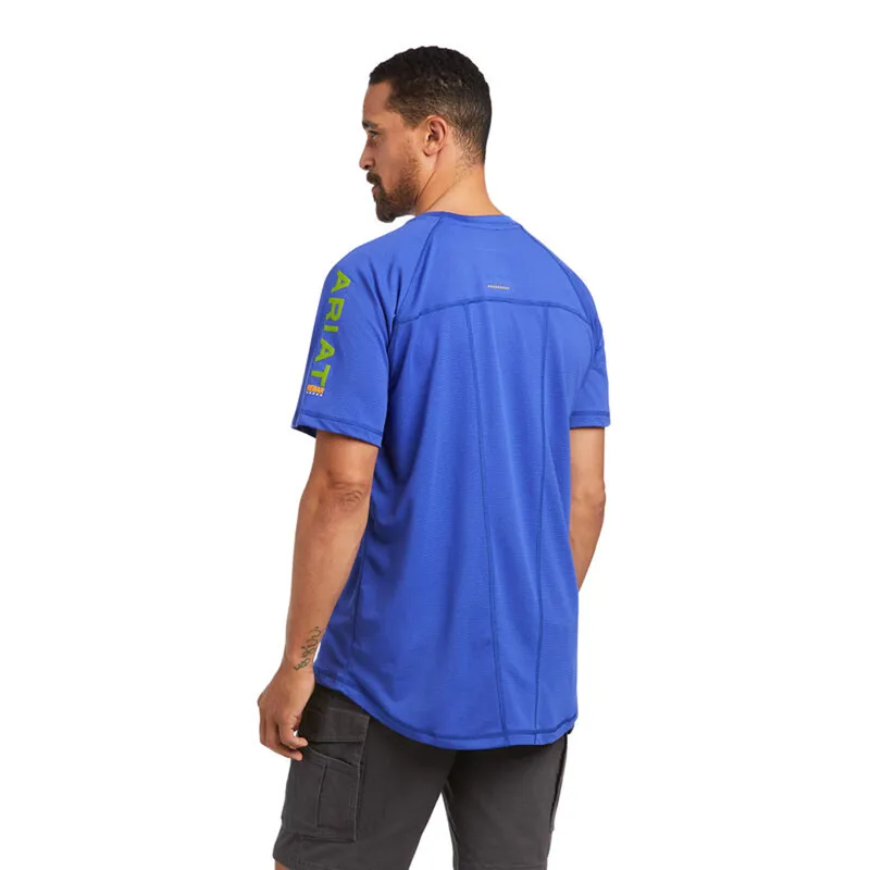 Ariat Men's Rebar Heat Fighter T-Shirt - Royal Blue-1