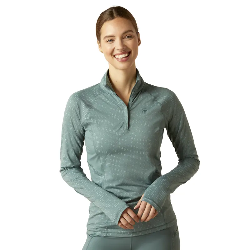 Ariat Women's Lumina Lowell Baselayer - Silver Pine