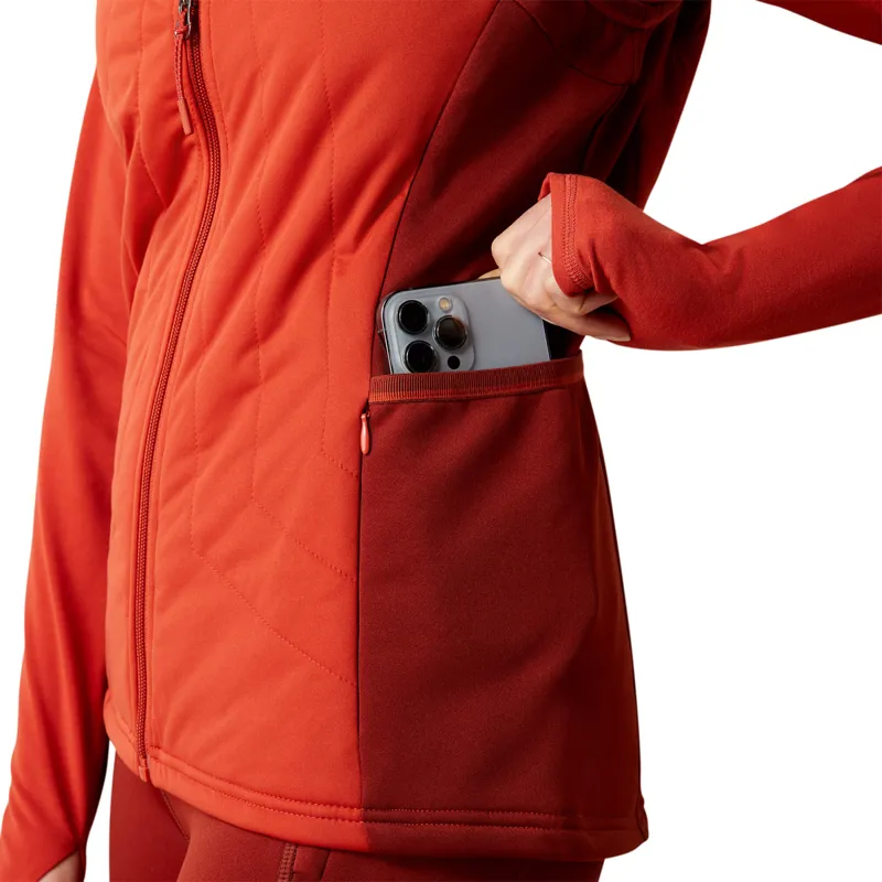 Ariat Women's Venture Full Zip Vest - Red Ochre-3