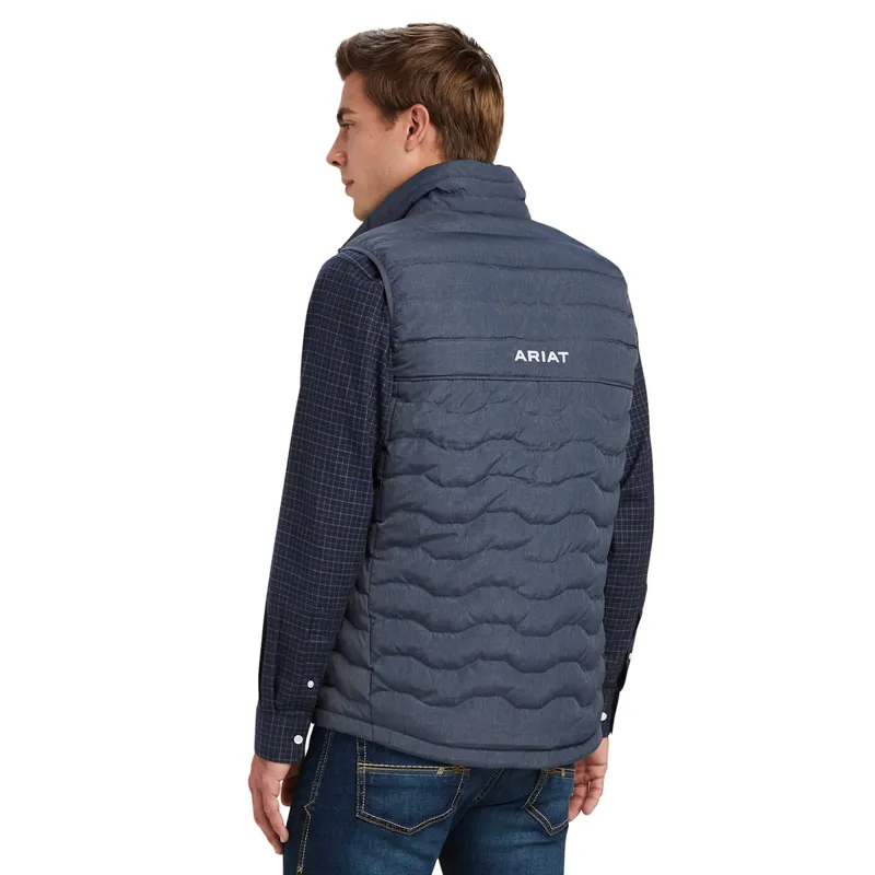 Ariat Men's Ideal Down Gilet - Charcoal Heather-1