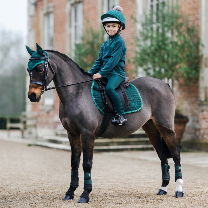 LeMieux Mini Close Contact Square - Spruce-1