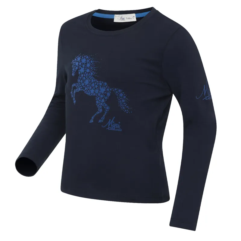 LeMieux Mini Jamie Long Sleeve Top - Navy-1