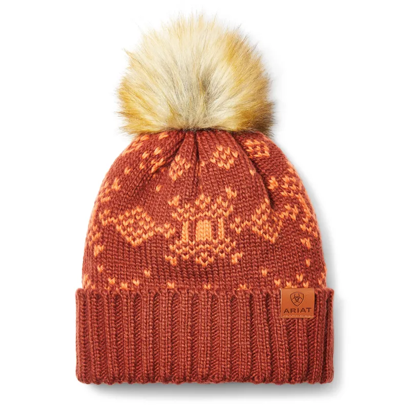 Ariat Patrona Beanie - Fired/Burnt Brick