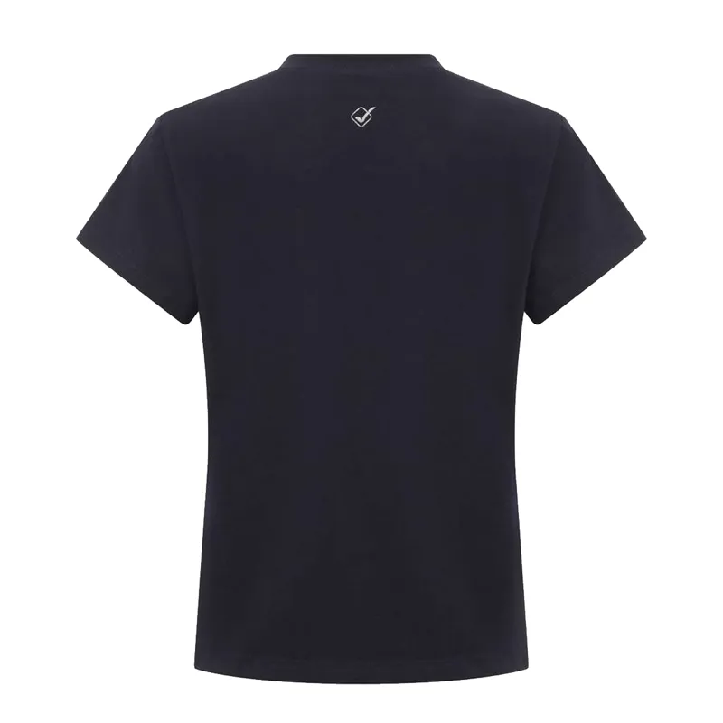LeMieux Young Rider Diamante T-Shirt - Navy-1