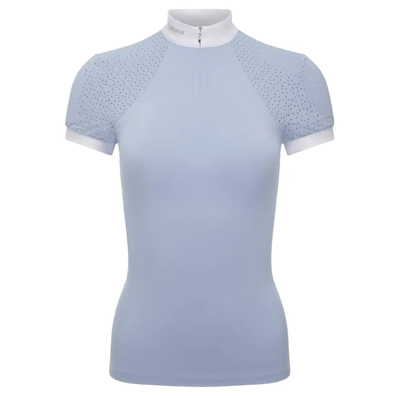 LeMieux Olivia Short Sleeve Show Shirt - Mist