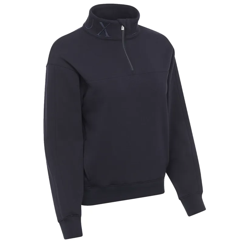 LeMieux Kali Quarter Zip Sweater - Navy-1