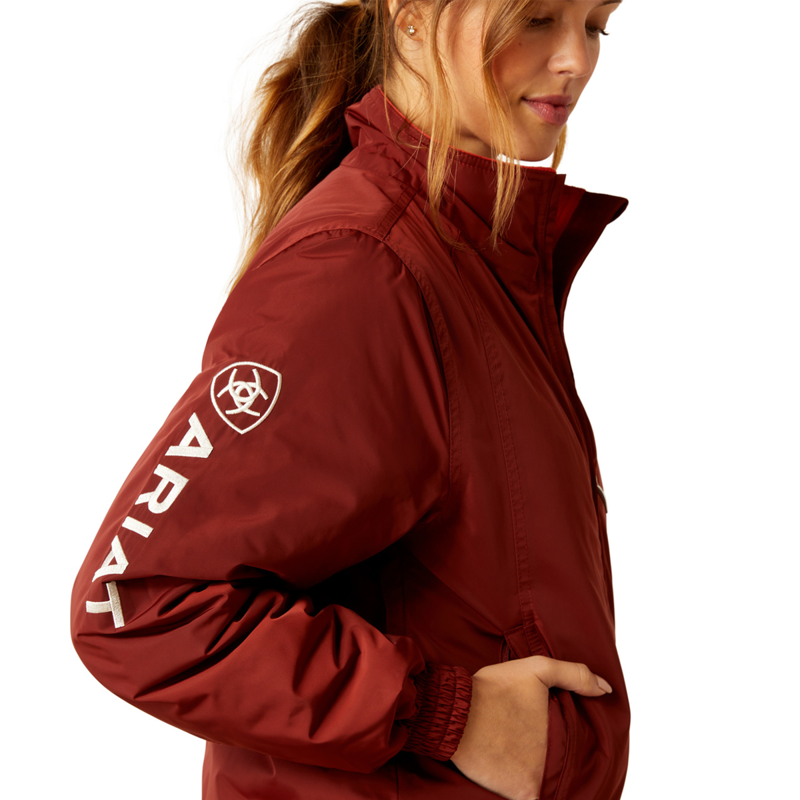 Ariat Women's Stable Insulated Jacket - Fired Brick-2