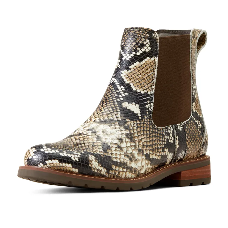 Ariat Women's Wexford Chelsea Boot - Snake Print