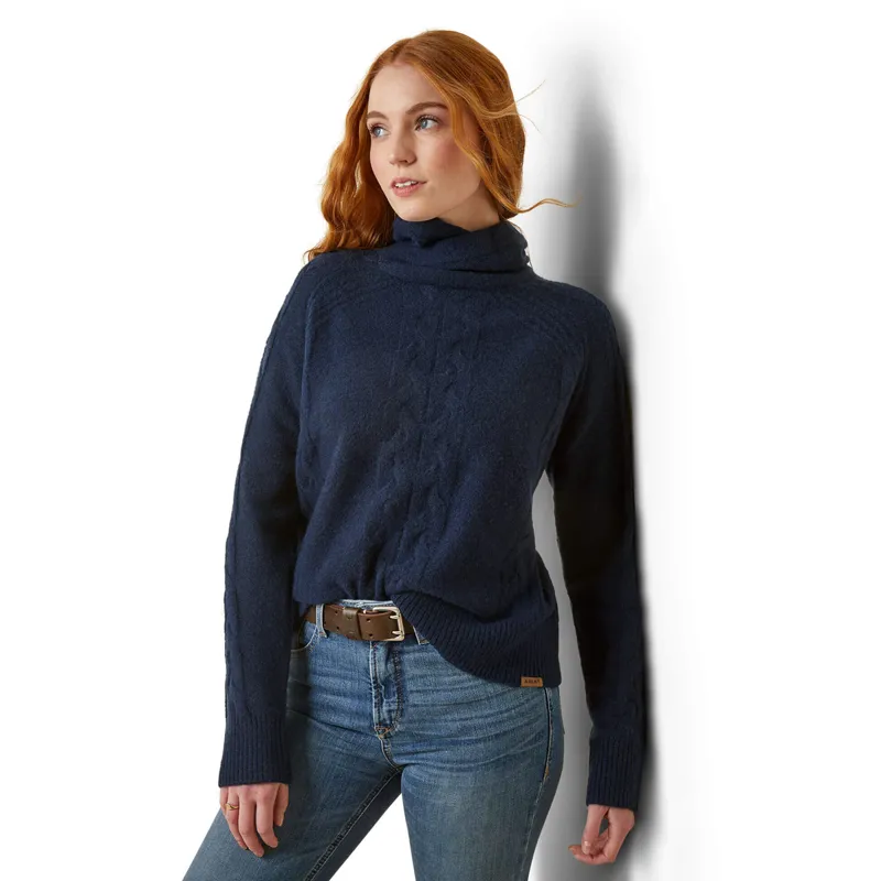 Ariat Women's Novato Sweater - Navy Heather