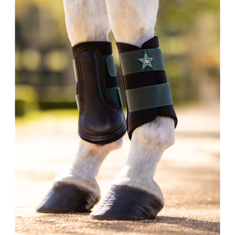 LeMieux Mini Brushing Boots - Spruce-3