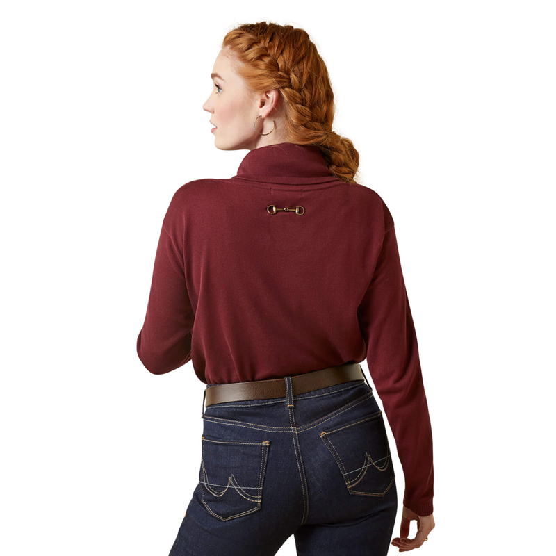 Ariat Women's Lexi Sweater - Tawny Port-1