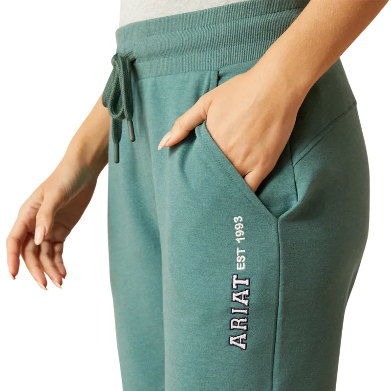 Ariat Women's Memento Joggers - Silver Pine Heather-3
