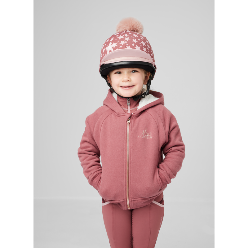 LeMieux Sherpa Lined Lily Hoodie - Orchid-5