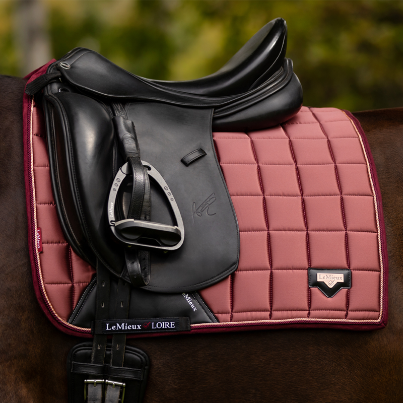LeMieux Loire Classic Dressage Square - Orchid-1