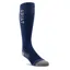 AriatTek Unisex Thaw Merion Socks - Navy/Heather Grey