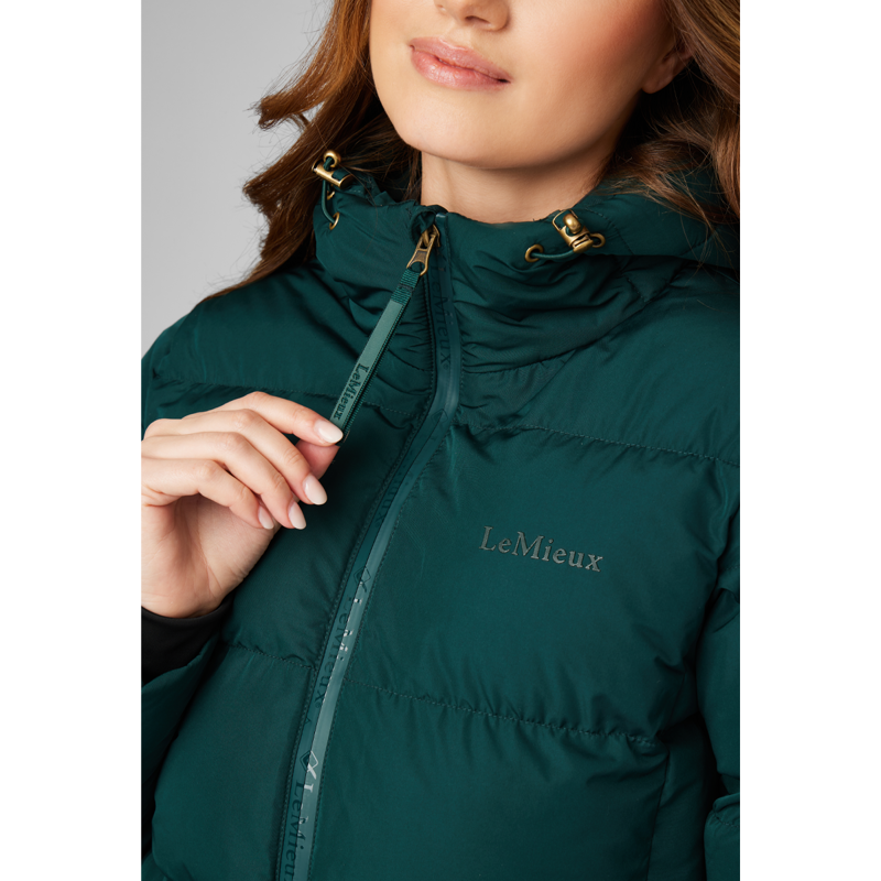 LeMieux Kenza Puffer Jacket - Spruce-5