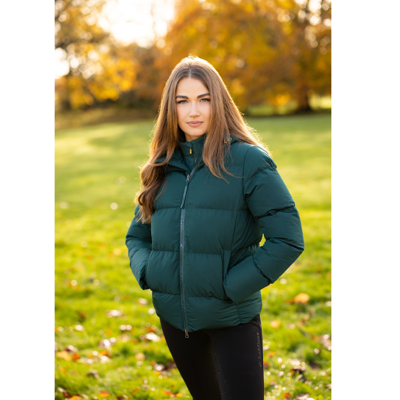 LeMieux Kenza Puffer Jacket - Spruce-8