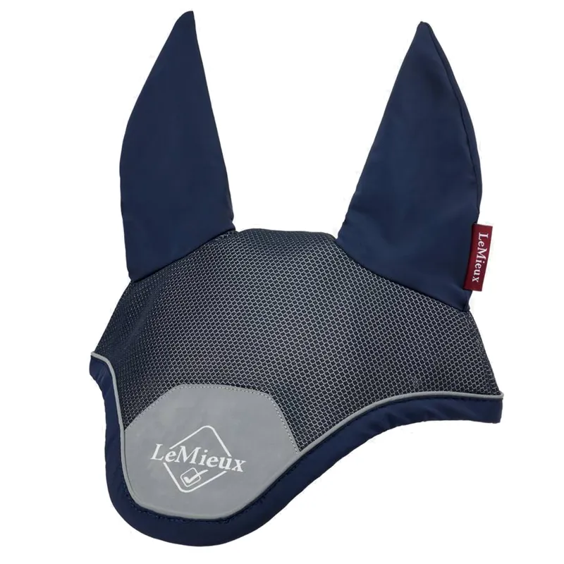 LeMieux Reflective Fly Hood - Navy