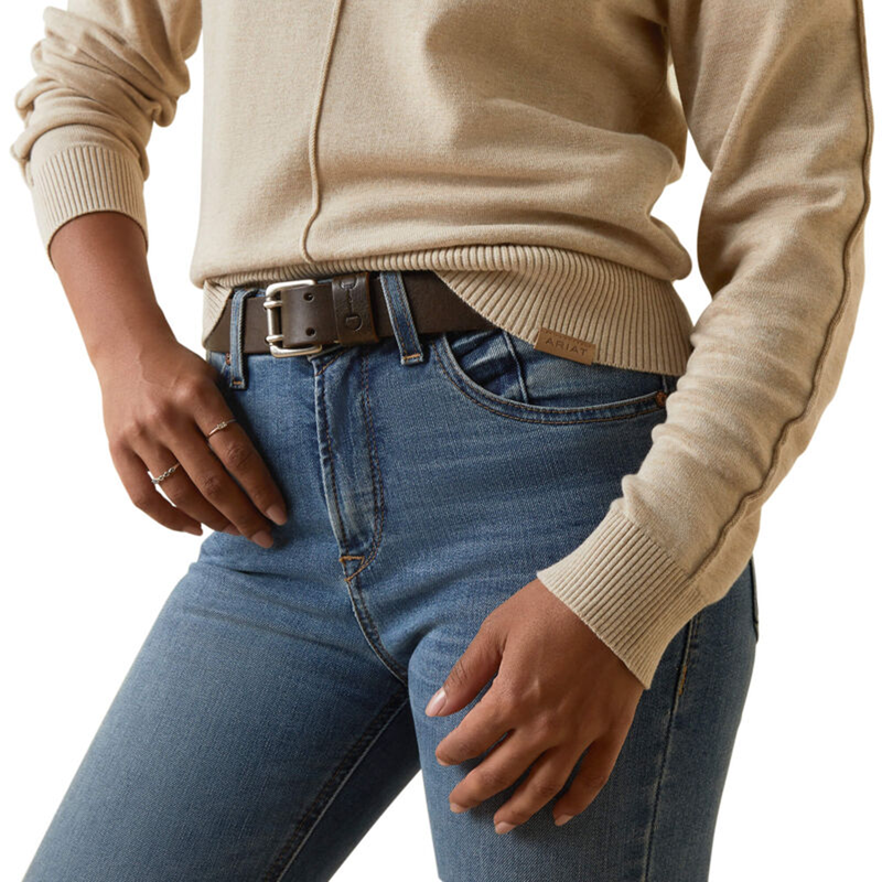Ariat Women's Peninsula Sweater - Oatmeal-2