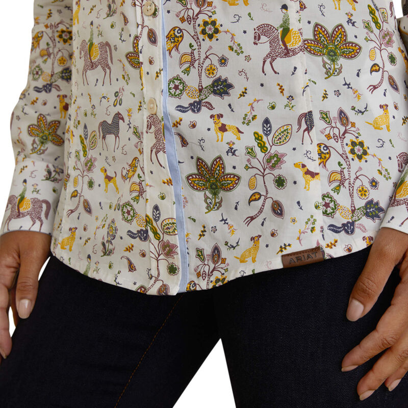 Ariat Women's Tomales Shirt - Folkore Print-2