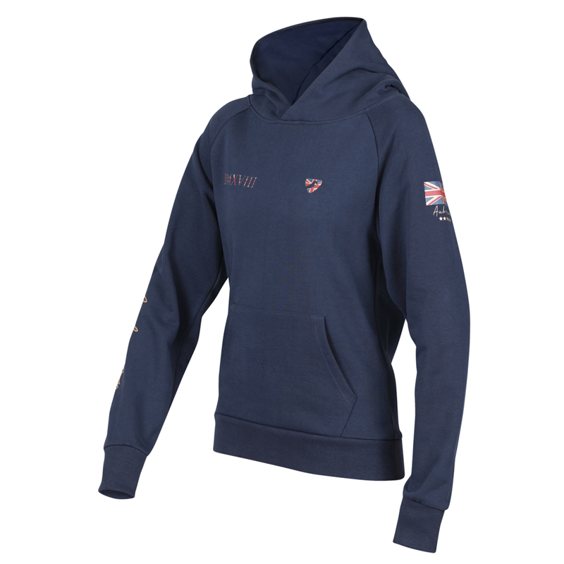 Aubrion Team Hoodie - Navy Blue-2
