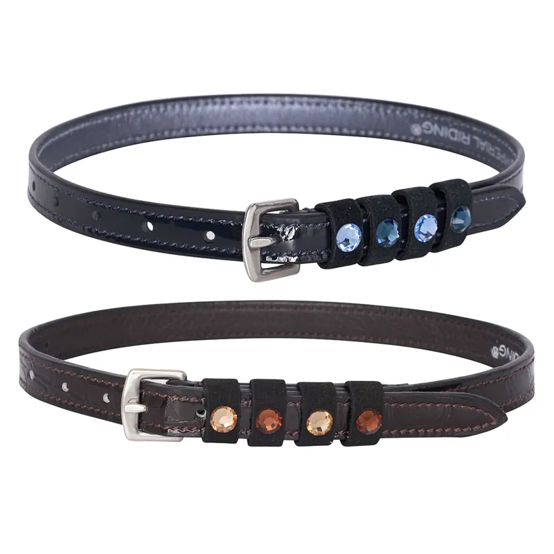 Imperial Riding Short Leather Pardouz Spur Straps