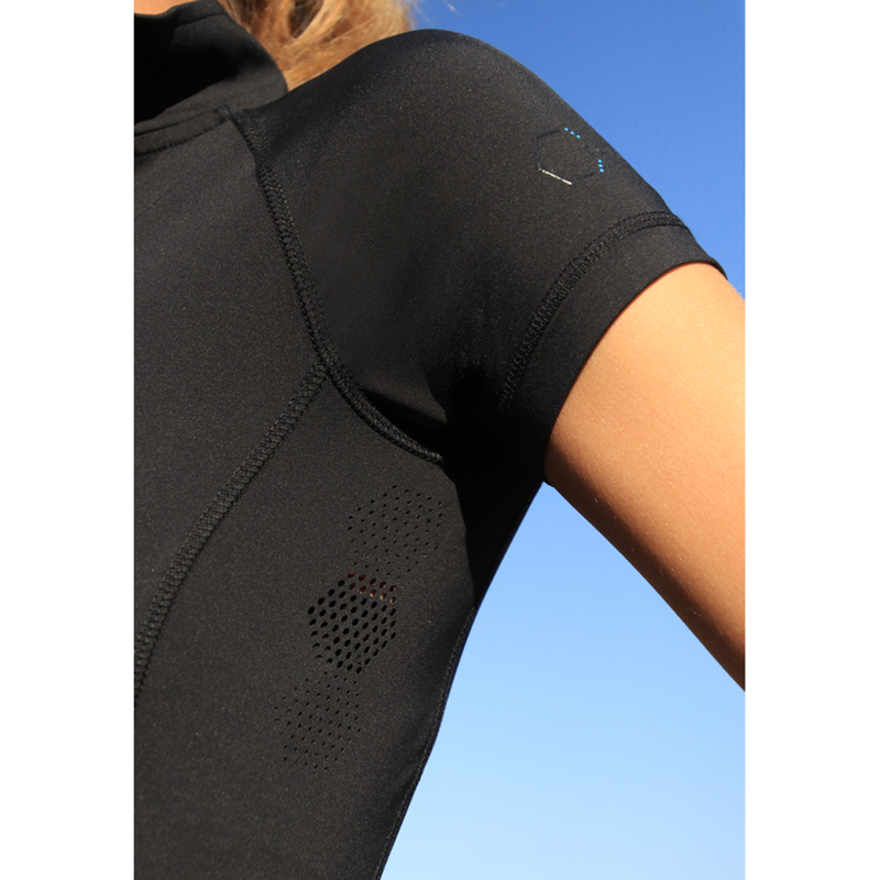 Coldstream Midlem Short Sleeve Base Layer - Black-2