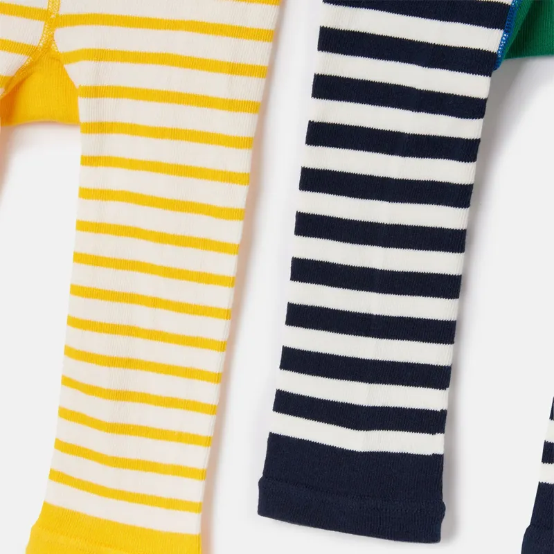 Joules Lively 2 Pack Character Leggings - Cow Chick-1