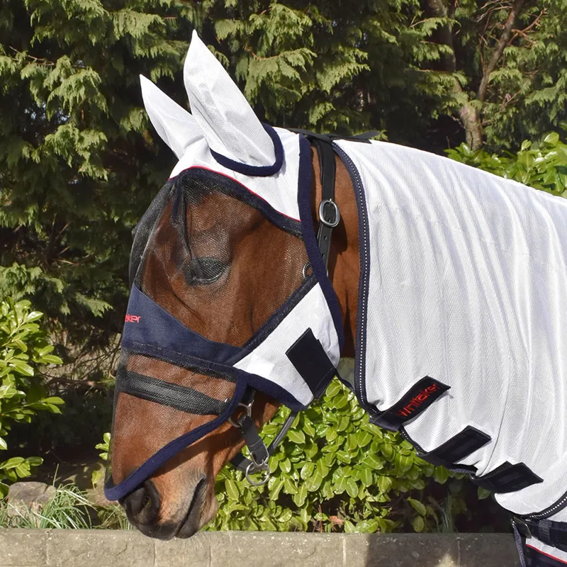 John Whitaker Rastrick Fly Face Shield - White