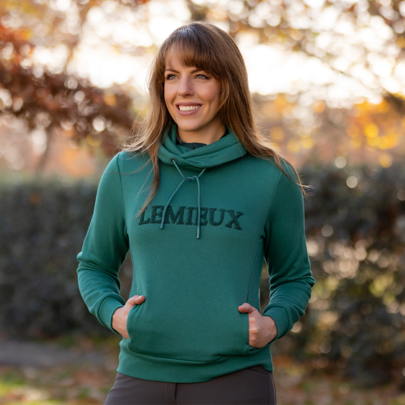 LeMieux Adele Funnel Neck Sweatshirt - Evergreen-7