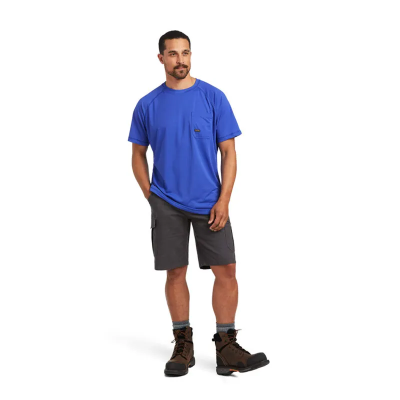 Ariat Men's Rebar Heat Fighter T-Shirt - Royal Blue-2