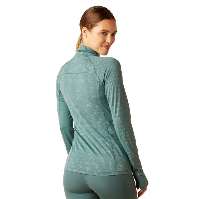 Ariat Women's Lumina Lowell Baselayer - Silver Pine-1
