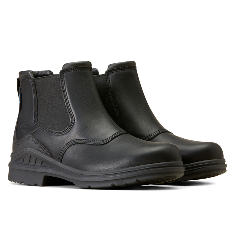 Ariat Women's Barnyard Twin Gore II Waterproof Boot - Black-2