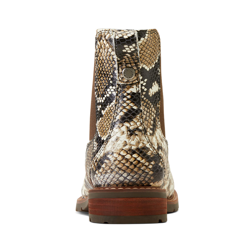 Ariat Women's Wexford Chelsea Boot - Snake Print-2