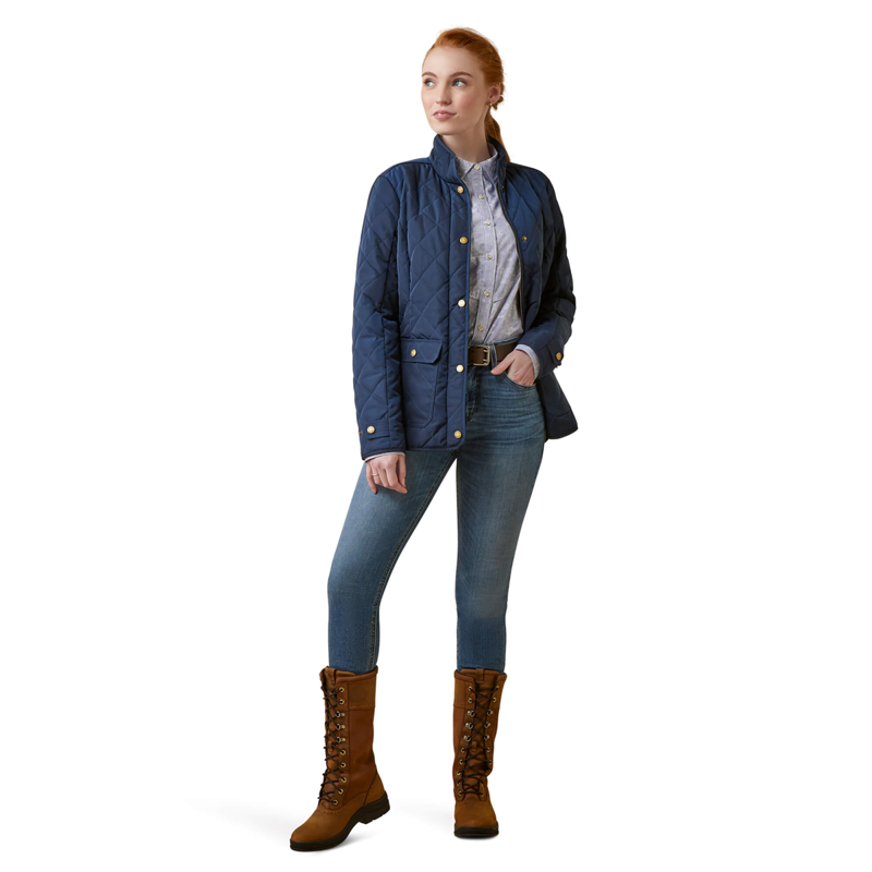 Ariat Women's Woodside Jacket - Navy-2