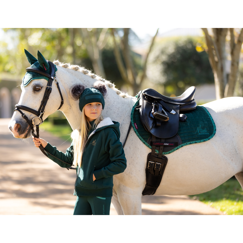 LeMieux Mini Close Contact Square - Spruce-2