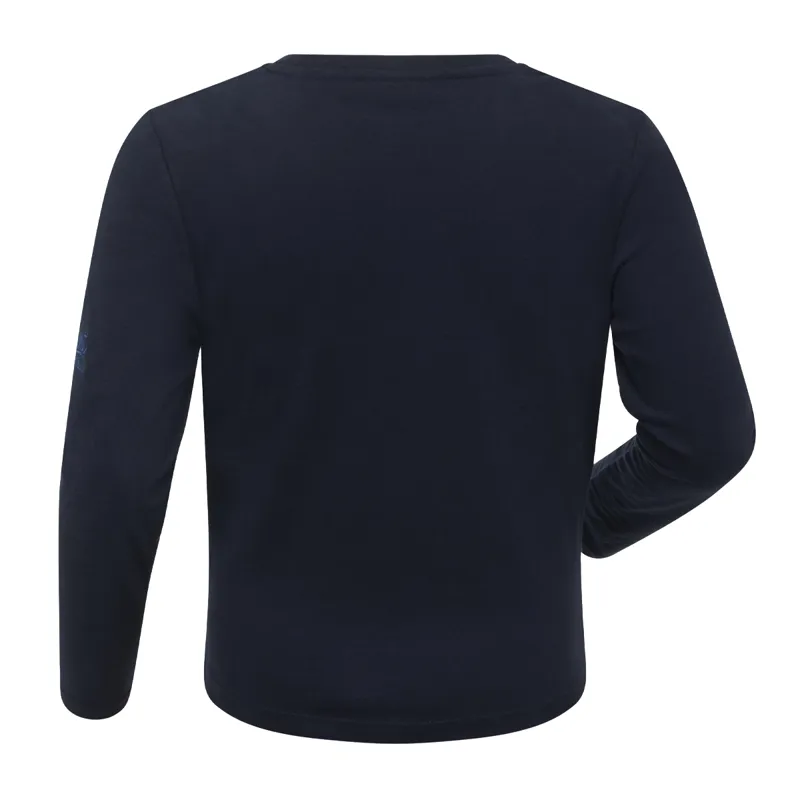 LeMieux Mini Jamie Long Sleeve Top - Navy-2