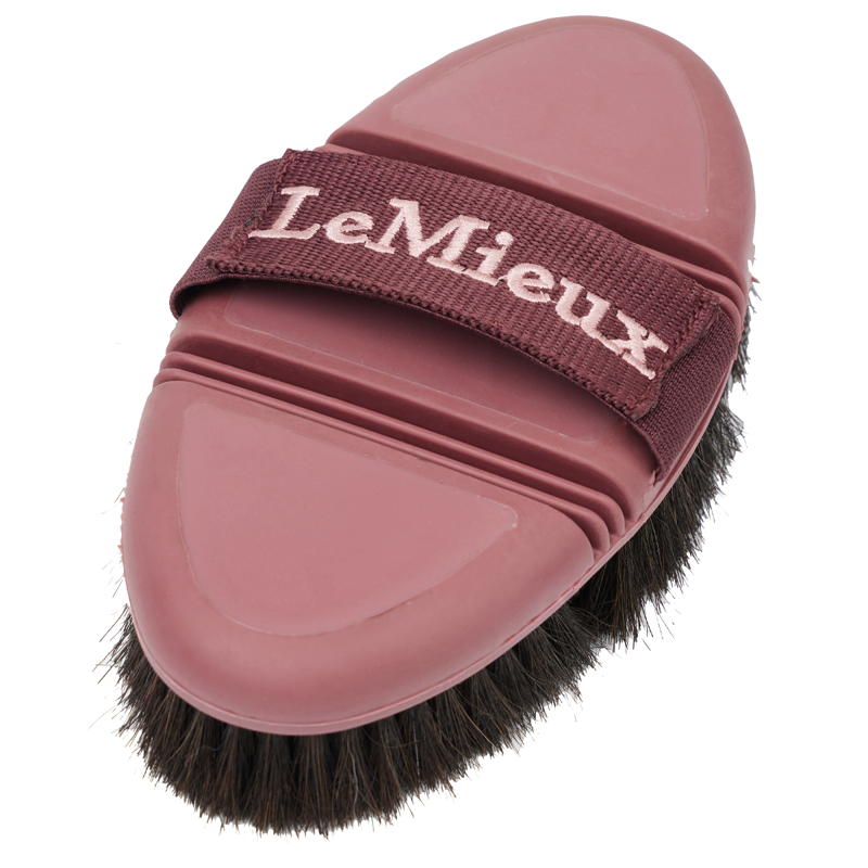LeMieux Flexi Horse Hair Body Brush - Orchid-1